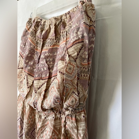 FUN & FLIRT Romper Women’s S Jumpsuit Tribal Pattern Sleeveless - Picture 6 of 8